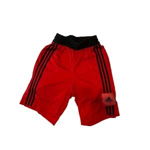 Adidas Red Black Basketball Shorts Mens S